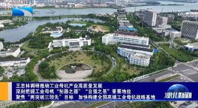 王忠林调研推动工业母机产业高质量发展 深刻把握工业母机“制器之器”“自强之基”重要地位 聚焦“两突破三领先”目标 加快构建全国高端工业母机战略基地
