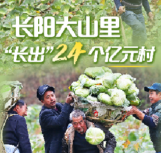 今日好稿丨长阳大山里“长出”24个亿元村