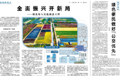 全面振兴开新局
——湖北深入实施强县工程