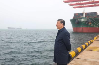 一见·从总书记的港口之行，看高水平对外开放