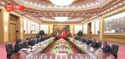 独家视频丨习近平同秘鲁总统会谈：“从钱凯到上海”已经成为一句流行语 昭示着两国互利合作的广阔未来