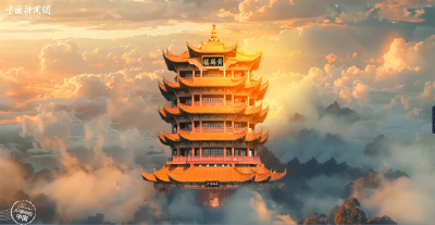 A​I眼中的中国｜于荆楚大地，遇山遇水遇知音