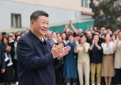 独家视频丨习近平在甘肃兰州市考察调研