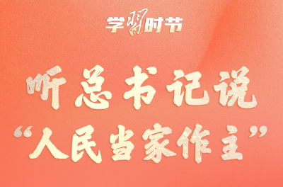学习时节｜听总书记说“人民当家作主”