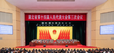 省十四届人大三次会议举行第二次全体会议