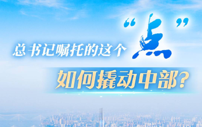 总书记嘱托的这个“点”，如何撬动中部？