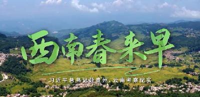 时政微纪录丨西南春来早——习近平总书记赴贵州、云南考察纪实