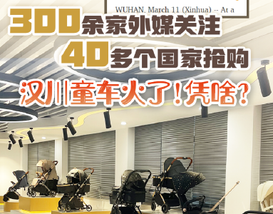 300余家外媒关注，40多个国家抢购，汉川童车火了！凭啥？