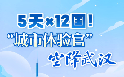 5天×12国！“城市体验官”空降武汉