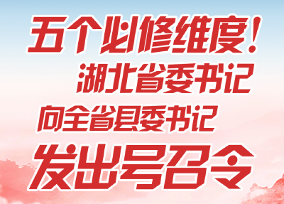 五个必修维度！湖北省委书记向全省县委书记发出号召令
