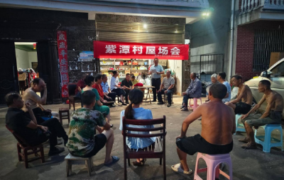 咸安区官埠桥镇：年轻干部“四个五”工作法开好“屋场会”