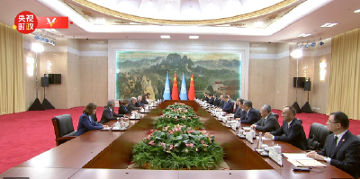 独家视频丨习近平会见联合国秘书长：多边主义 团结合作是解决全球性难题的正确答案