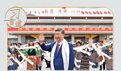 习言道｜两个“第一次”，习近平擘画新西藏