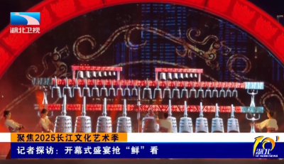 聚焦2025长江文化艺术季 | 记者探访：开幕式盛宴抢“鲜”看
