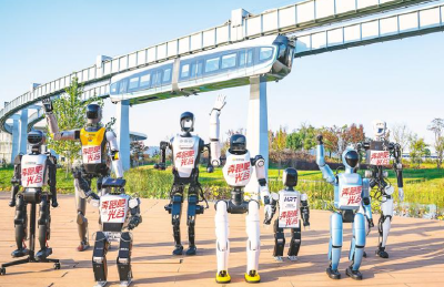 三组“密码”托起人形机器人湖北速度