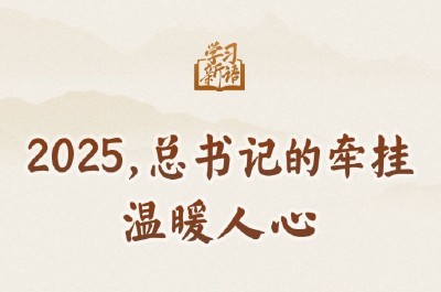 学习新语｜2025，总书记的牵挂温暖人心