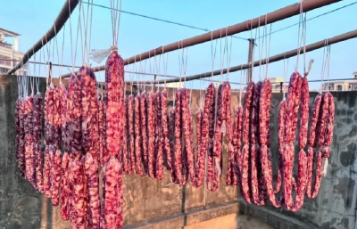 一根香肠串起邻里情，六草屋社区的 “文明味” 真香！