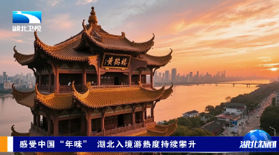 感受中国“年味” 湖北入境游热度持续攀升