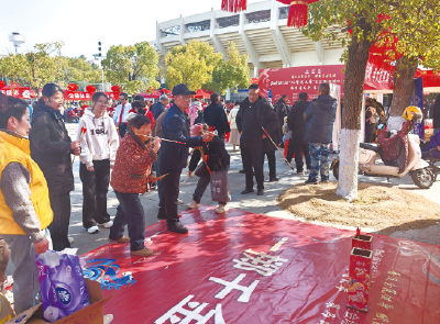 策马扬鞭迎省运 体育年味欢乐多——2026年湖北省“体育过大年”孝感主会场活动侧记