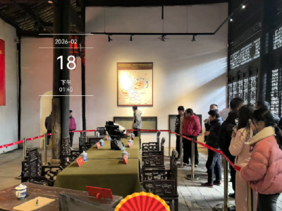 新春打卡红色场馆 大悟红色传承“热辣滚烫”