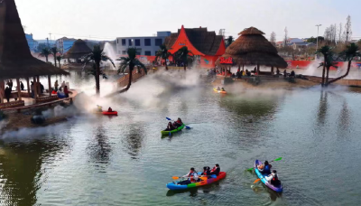 NPC巡游、篝火烟花…孝昌版“东南亚”刷屏朋友圈