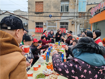 新春走基层 | 和美邻里迎新春 百家宴里话团圆