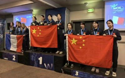 应城姑娘万雅琦闪耀法兰西！助力中国跳伞队勇夺风洞造型世界杯一金一铜