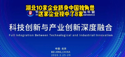 湖北十家企业跻身中国独角兽