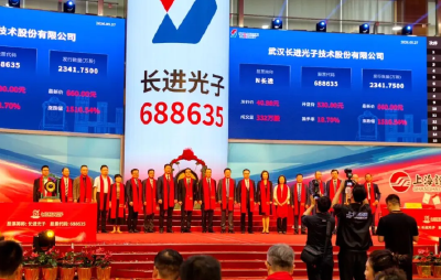 上市首日20亿元变600亿元，武汉长进光子是做什么的？