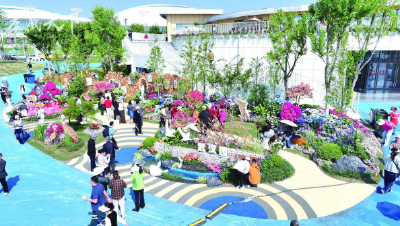 以花为约，共赴绿美新生活 ——武汉都市圈花展（孝感分会场）活动侧记