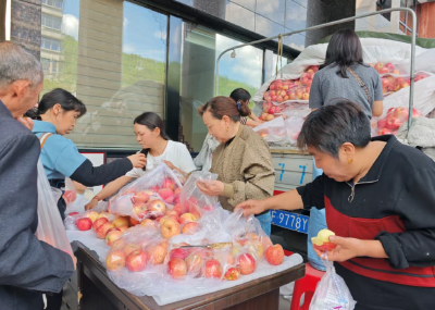 特稿┃8000斤苹果引发的爱心接力