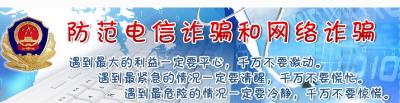 县公安局开展防范网络电信诈骗宣传