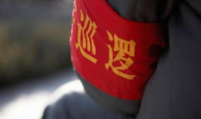 陆溪镇深夜巡逻保平安