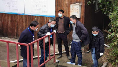 县领导检查医学隔离观察点