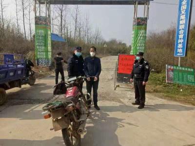 高铁岭派出所为疫情防控保驾护航