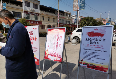 潘家湾镇开展4·15全民国家安全教育日活动