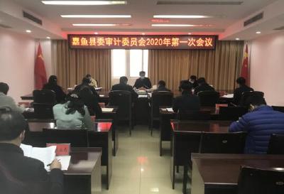 嘉鱼县委审计委员会2020年第一次会议召开