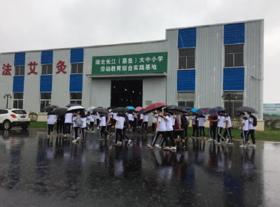 湖北长江（嘉鱼）大中小学劳动教育综合实践基地正式开营