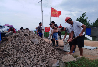簰洲湾镇的防汛“关键词”：担当 信念 使命