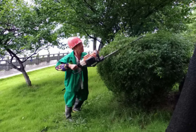 县城管执法局：暴雨中的坚守