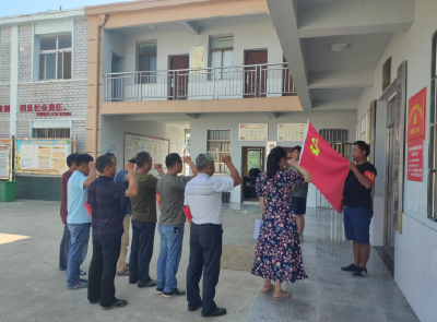 新街镇：一次特殊的支部主题党日活动
