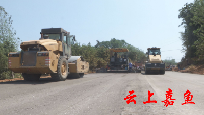 陆八舒（扶贫大道）二级公路改建工程建设加快进度