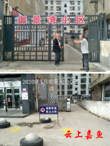梁家山社区御景湾小区党支部为群众办实事
