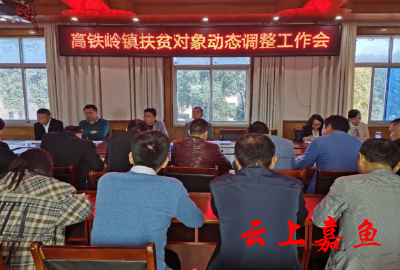 高铁岭镇加强扶贫对象动态管理