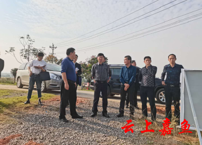 县领导调研斧头湖退垸还湖暨长江禁捕退捕工作