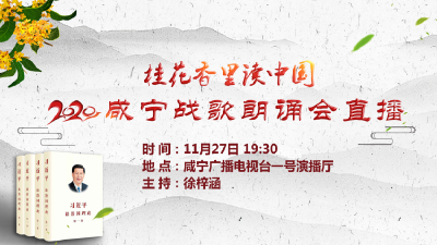 2020咸宁战歌朗诵会直播