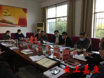 县领导赴鱼岳镇茶庵社区召开社区“大党委”联席会