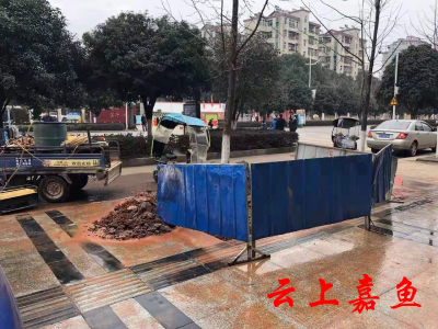 县市政公司文明施工获点赞