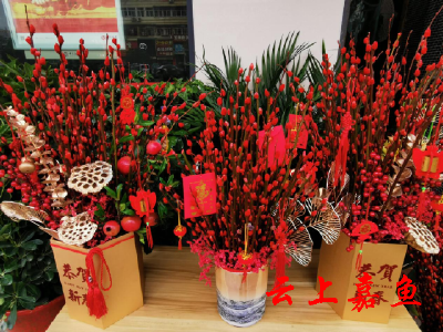 花卉绿植走俏节日市场