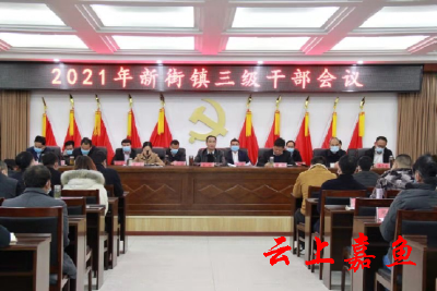 县领导出席新街镇三级干部会议
